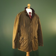 Barbour Lutz Wachsjacke Mantel