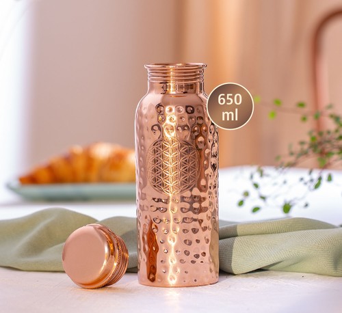Kupferflasche blume des - kupferflasche,