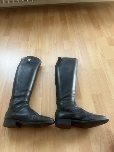 Leder winter reitstiefel - leder,