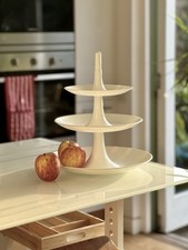 Koziol Etagère/Tortenständer Babell L, Thermoplast, weiß, 31,4 x 31,4 x 34 cm