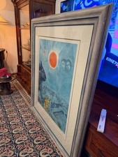 Marc Chagall  Holz Gerahmt