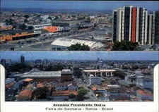 BRASILIEN Postcard Brasil Brazil Feira de Santana Bahia color Ansichtskarte