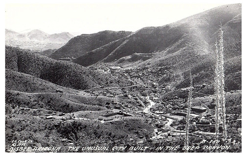 Rppc ansicht bisbee arizona - rppc,