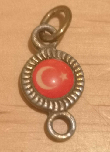 Türkischer anhänger mit - türkischer,