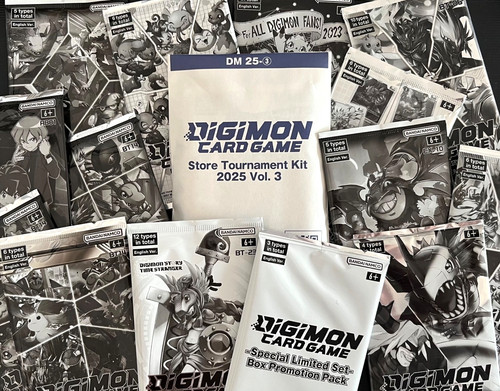 Digimon promo dash packs - digimon,