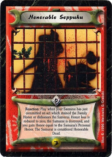 Honorable seppuku emerald - honorable,