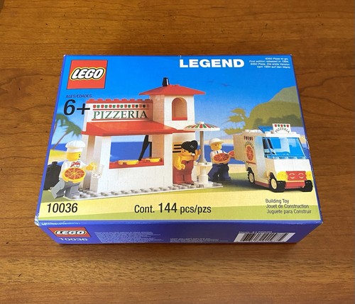 Lego town 10036 pizza - lego, pizza-to-go