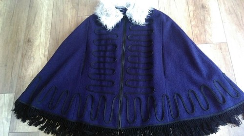 Poncho walkloden 100 - poncho,
