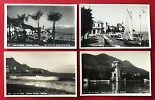 4 x Foto AK LAGO DI GARDA Gardasee um 1925 Stadtansichten Hotel Savoy ( 91845