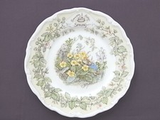 Royal Doulton Brambly Hedge Teller 16cm Frühling Jill Barklem 1990 TOP Zustand !