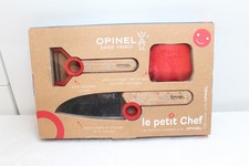 OPINEL  Savoie France  Kinder Küchen Set * Messer  Schäler und Fingerschutz