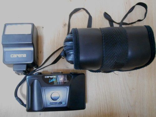 Fotoapparat carena mit - mit, tasche
