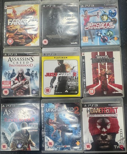 Ps3 spiele konvolut - x9,