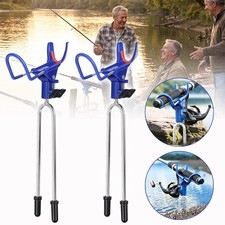 2 Stück Edelstahl Angelruten