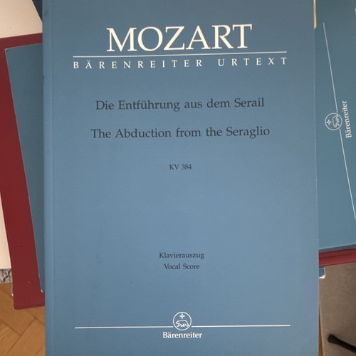 Bärenreiter mozart die - mozart,