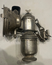 Technik Fahrrad alte Karbitlampe Riemann Chemnitz Gablenz Sammlerstück ohne Glas