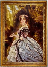 Ölbild Elizabeth Esperovna