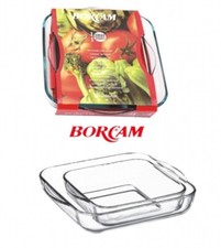 Borcam-Set Eckig Glas
