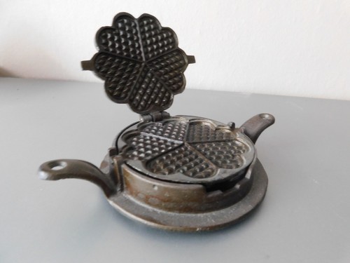 Gusseisen mini waffeleisen - mini,