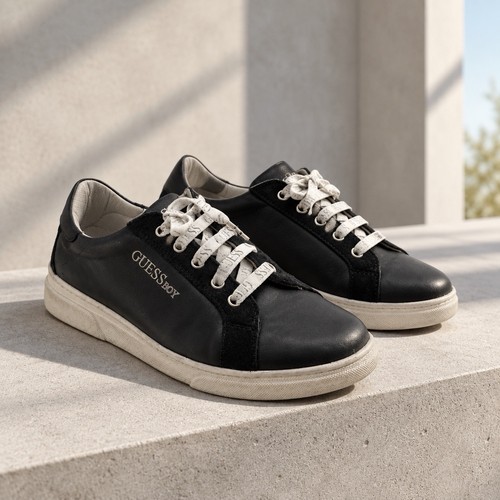 Guess boy sneaker schwarz - guess,