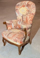 Original BIEDERMEIER Ohrensessel - Komplett restauriert