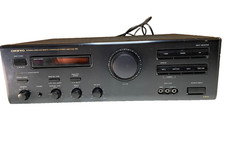 #SE2342# Onkyo A-8840 Stereo Vollverstärker Amplifier - schwarz Hifi *lesen*