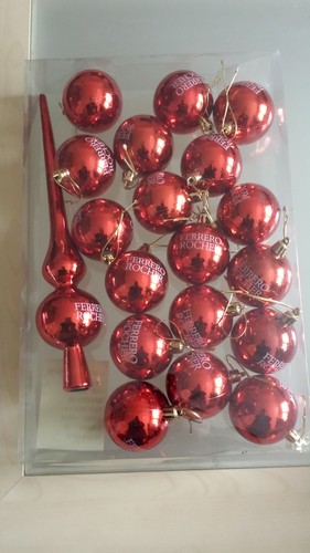 Christbaumschmuck ferrero - christbaumschmuck,