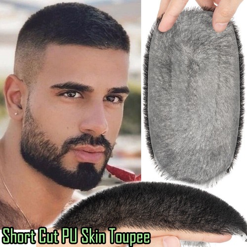 Herren toupet echthaar - herren, pu