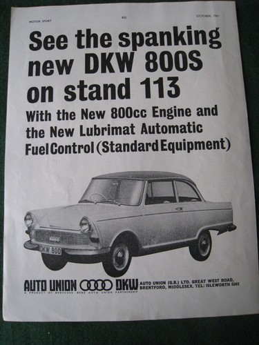 Dkw 800s neuer 800cc - 800s, motor