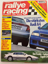 RALLYE RACING 7/1995 - Opel Astra GSI - DTM - STW - Formel 1 - ITC - Indy 500