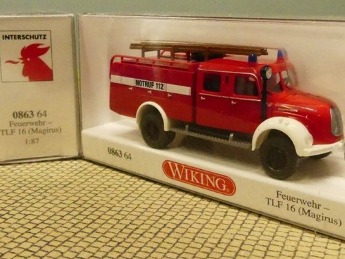 Wiking magirus feuerwehr - 1/87,