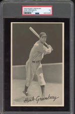 1939 Goudey Hank Greenberg PSA