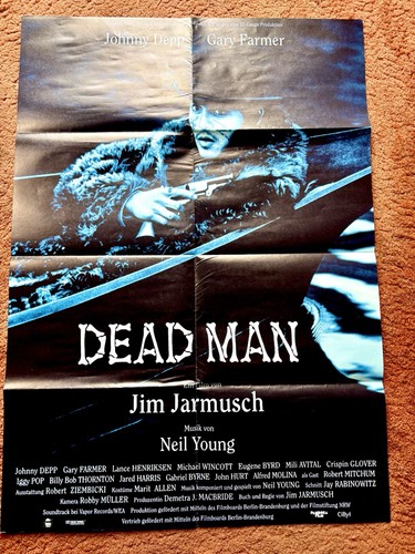 Dead man kinoplakat poster - kinoplakat, a1