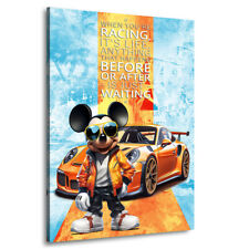 Pop Art Leinwand Bild Micky