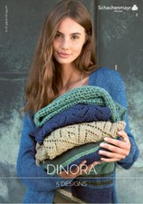 Schachenmayr Booklet - Dinora - 5 Designs - Anleitungen Stricken Heft