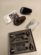 Lenkerendenspiegel Motorrad Spiegel rückspiegel CNC Geschmiedete Aluminiumlegier
