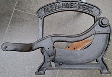 Alte rustikale Brotschneidemaschine ALEXANDERWERK Kultobjekt