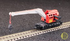 c5J634 Spur N Minitrix Trix Güterwagen Kranwagen
