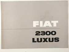 FIAT 2300 Luxus Prospekt