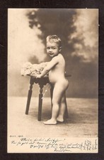 Charlottenburg 31. 8. 1904 " Orts-Stempel " auf Nostalgie-Kinder-Karte