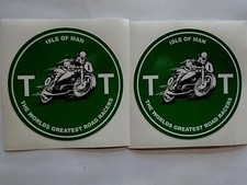 2 x ISLE OF MAN TT MOTORRAD