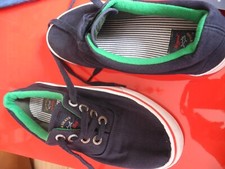 Paul & Shark Yachting Segelschuhe  Bootsschuhe Gr. 40 blau/ grün, neuwertig