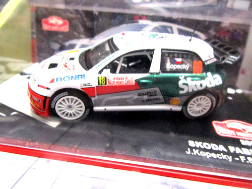 Skoda fabia wrc rallye monte - fabia,