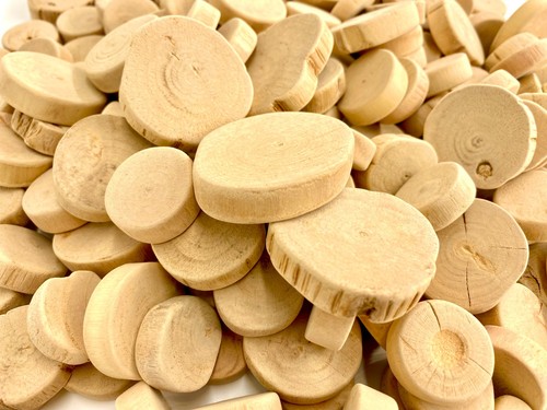 1kg holzscheiben astscheiben - 1kg,