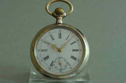 Taschenuhr 800 silber - taschenuhr,, 0,800