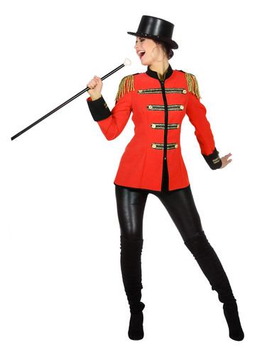 Zirkusdirektorin jacke rote - zirkusdirektorin,