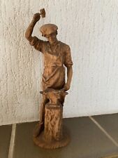 Holz Figur Schmied