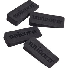 Unicorn EVA Wedges for Dartbord Dartboard Keile 4 Stück Foam Bristle Boards