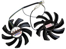 Grafikkarte Lüfter Kühler Fan für Sapphire FleX HD7950 3GB GDDR5 Graphics Card