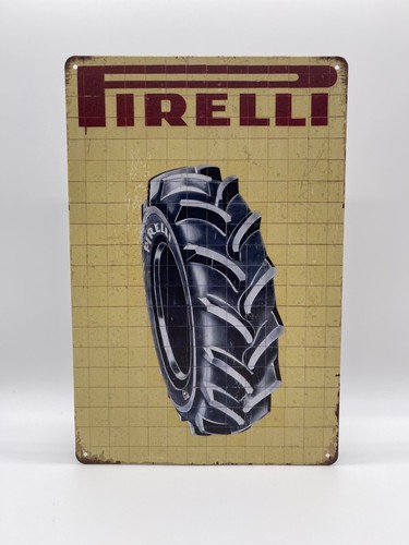 Blechschild pirelli 20x30cm - blechschild,